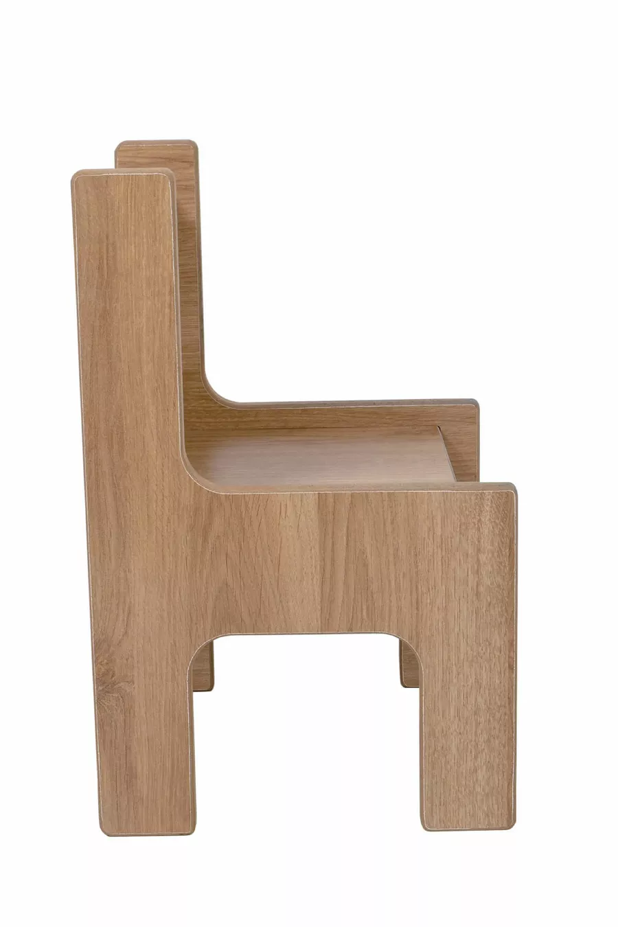 Table de jeu, d'activités et d'animation pour enfants, Noyer-Blanc, MDF de première qualité