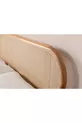 Artemis Tête de lit en bois naturel avec rampes de haute qualité