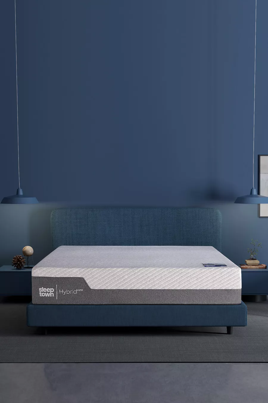 Matelas Visco à Ressorts Ensachés Orthopédique Hybride 5 Zones - Double
