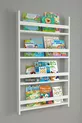 Bibliothèque Montessori éducative pour enfants à 4 étagères X cm, blanche
