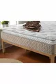 Matelas Ultra Orthopédique avec Soutien Lombaire et Dorsal, Aquapad, Ressorts Ensachés, Tissu en Plume de Lapin