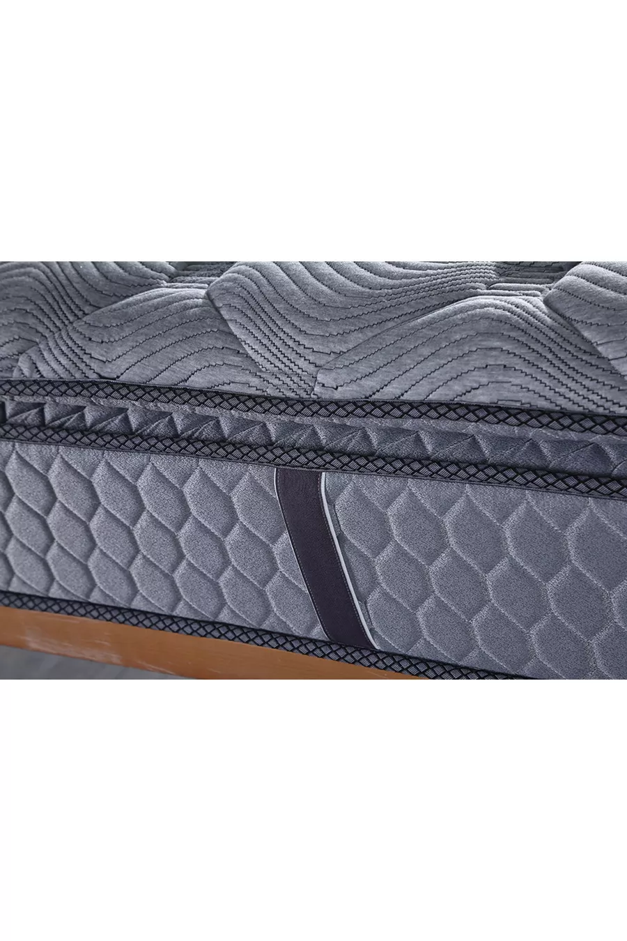 Matelas Alpha Super Luxe Orthopédique avec Coussin et Matelas Confort à Ressorts Ensachés