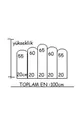 TÊTE DE LIT - SIMPLE CM - 5 PANNEAUX