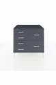 Commode Kronos 6 tiroirs Anthracite-Anthracite