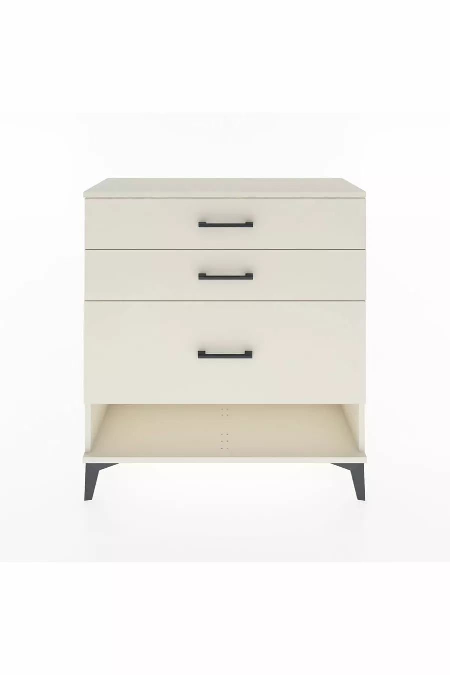 Commode Arges à 3 tiroirs Pierre de lune-Pierres de lune