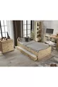 Ensemble de chambre d'enfant Selen Chêne - 5 pièces, tout en MDF de qualité supérieure