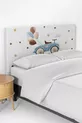 Housse de tête de lit pour enfant avec motif mignon de voiture et de ballon