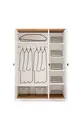 Lits superposés, Lit superposé Zenit avec tiroirs, Armoire à 3 portes, 3 matelas confort