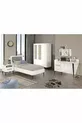 Ensemble de chambre d'adolescent Trio White L (MDF)