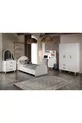 Ensemble de chambre d'enfant bohème blanc entièrement en MDF (4 pièces)
