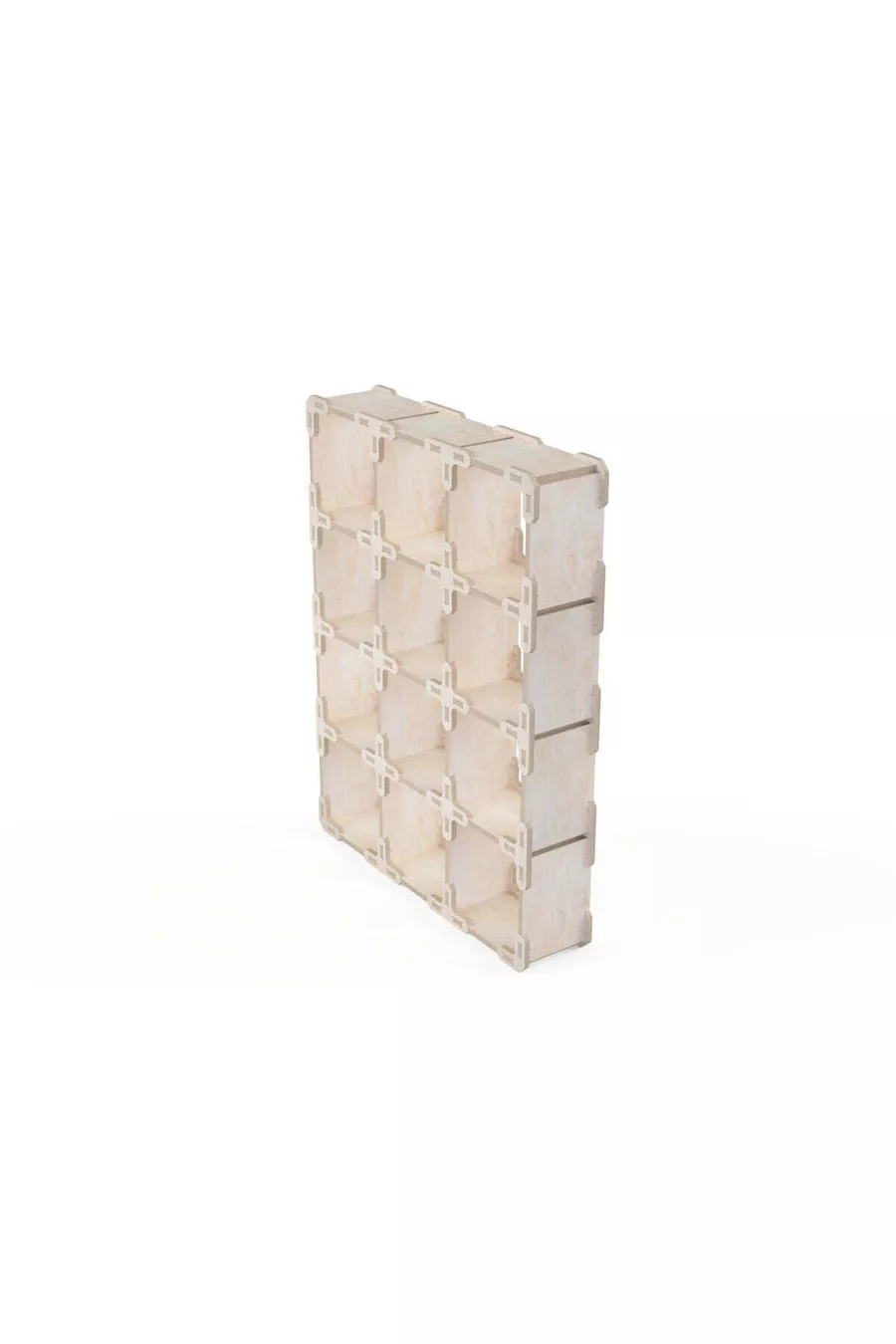 - Étagère cube (nid d'abeille) Étagère murale Montessori en bois naturel