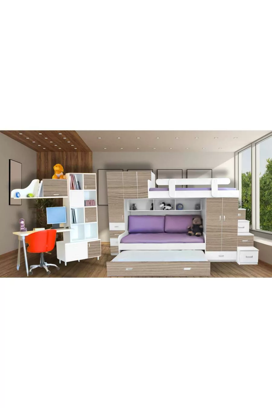 Chambre Double Ranza Pour Enfant et Adolescent