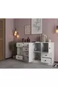 Commode avec tiroirs et armoire blanche Cm -Ç