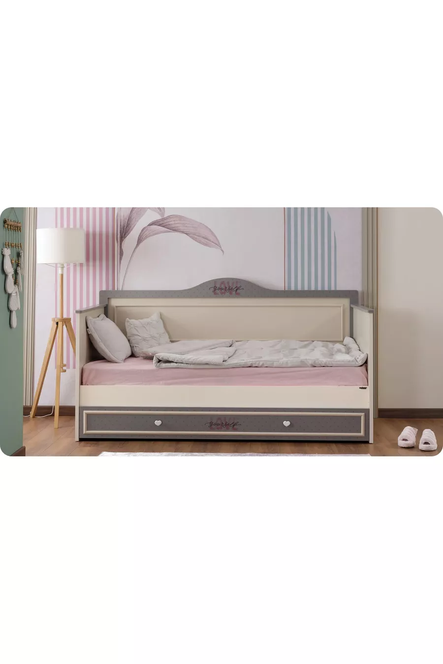 Chambre d'enfant Juliet (Armoire 3 portes + * Montessori + Commode)