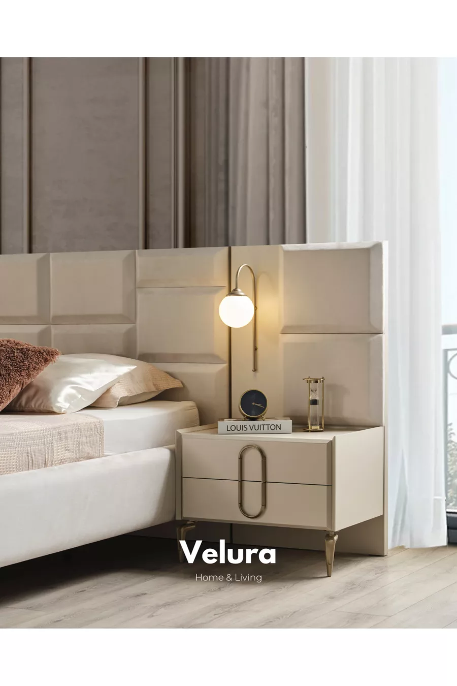 Ensemble de chambre à coucher Monaco