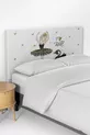 Housse de tête de lit pour lit coffre de chambre de fille ballerine
