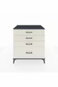 Commode Kronos 4 tiroirs Anthracite-Pierre de lune