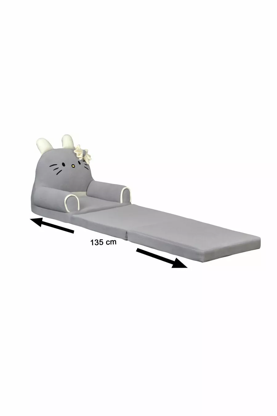 Chaise enfant portable Polar à 3 niveaux, lit pour enfant lavable et transportable
