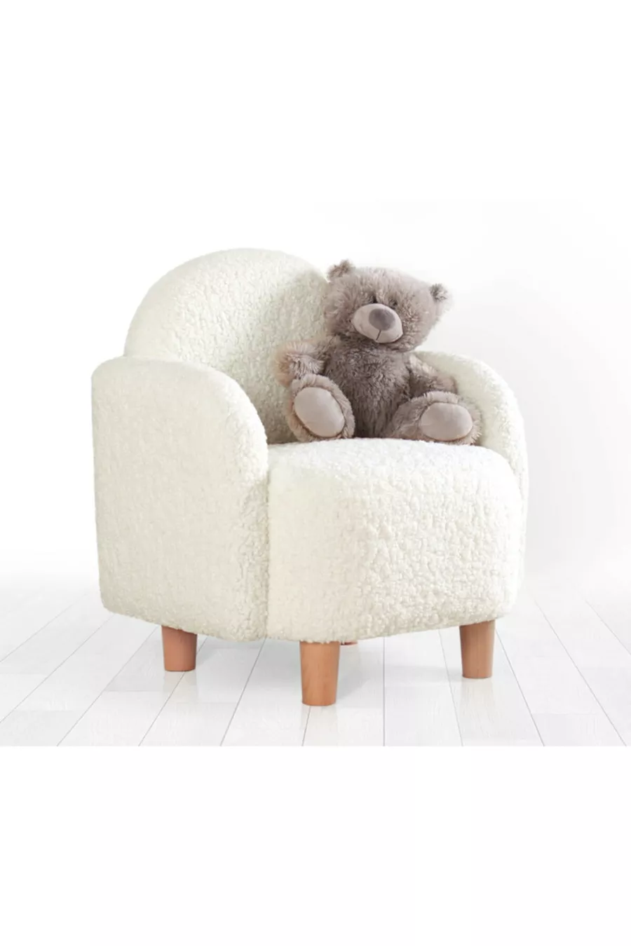Siège enfant Moylo Teddy blanc