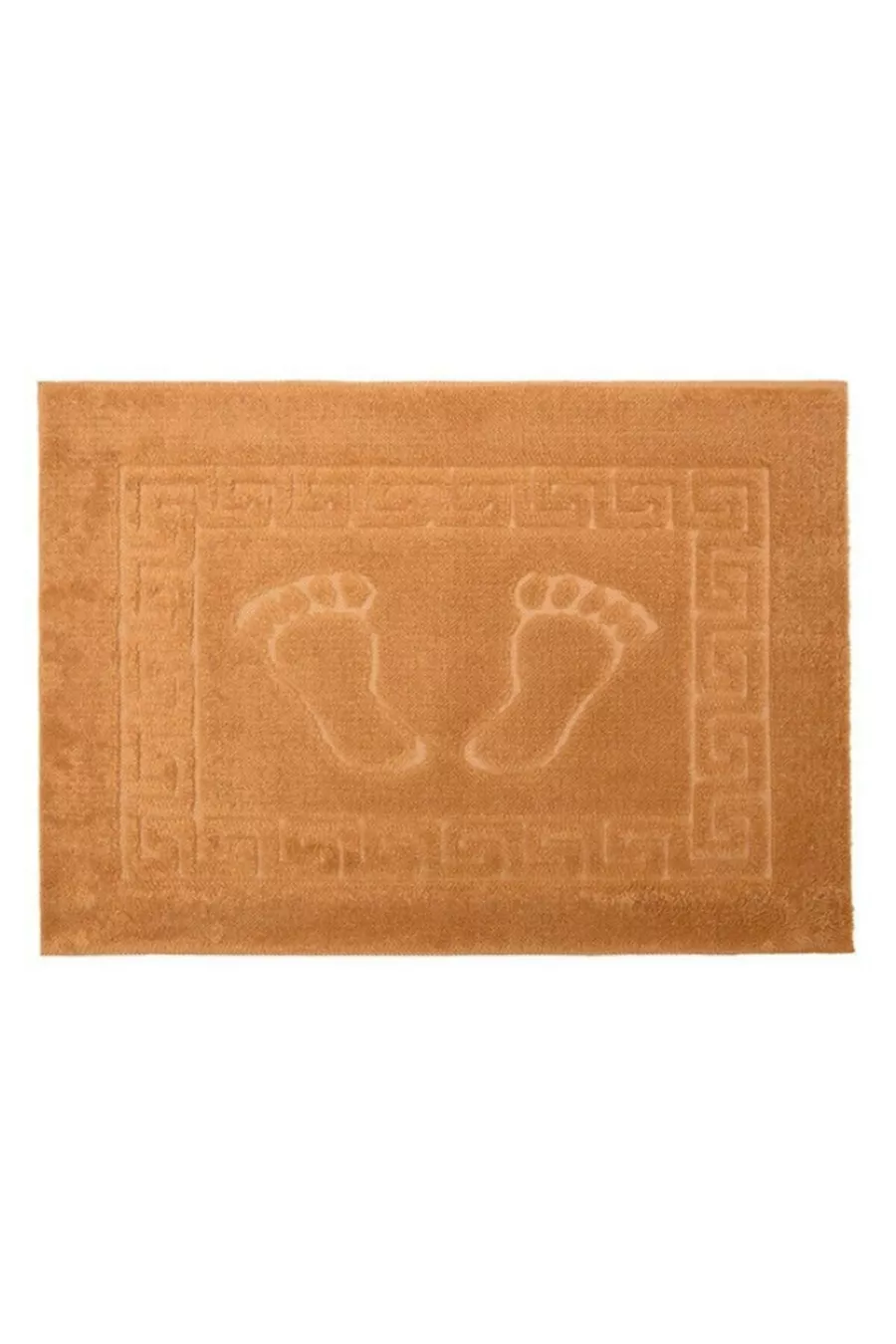 Paillasson avec empreintes de pas  cm Beige