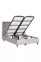 Ensemble triple beige Premium Gold Therapy avec base, tête de lit et matelas