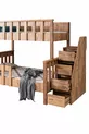 Lits superposés, Lit superposé Deluxe Séparable avec Armoire 3 Portes Élitaire