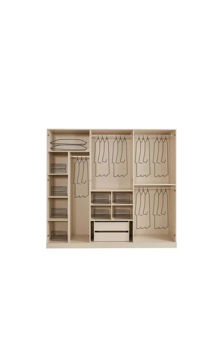 CHAMBRE À COUCHER GALATA MDF