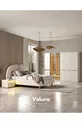 Ensemble de chambre à coucher Bern à 6 portes (2 armoires avec miroir)