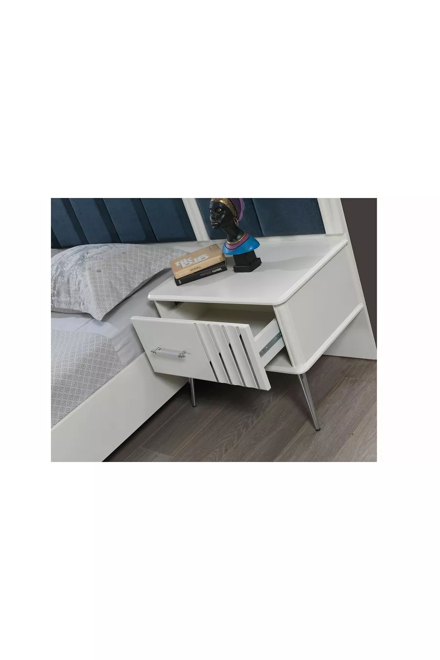 Ensemble de chambre à coucher Erva à base de MDF