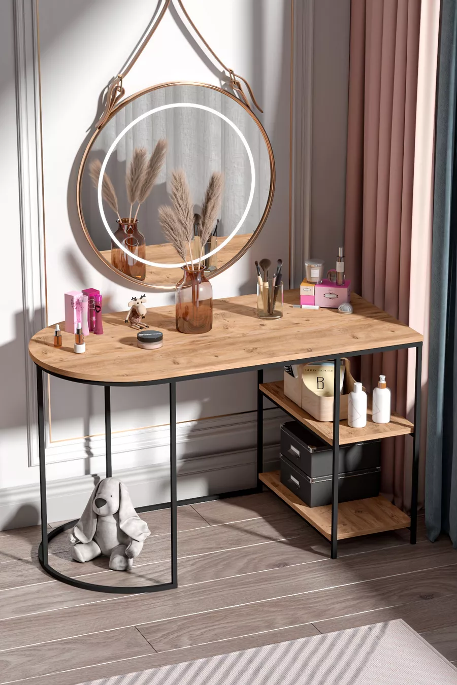 Coiffeuse  cm Bureau Bureau d'ordinateur Table de bureau polyvalente Table à manger Atlantique