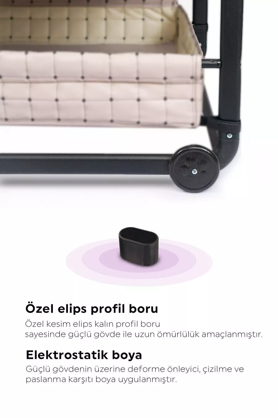 Berceau pour bébé pouvant se balancer à côté de la mère, hamac portable, berceau en panier, Safir