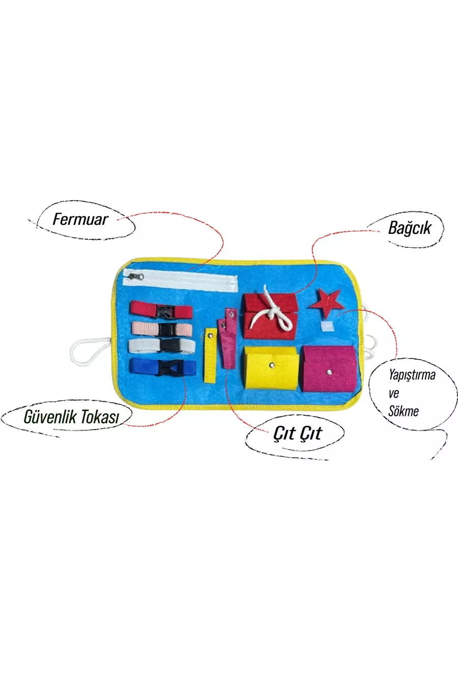 Sac d'Activités en Feutre - Production Locale