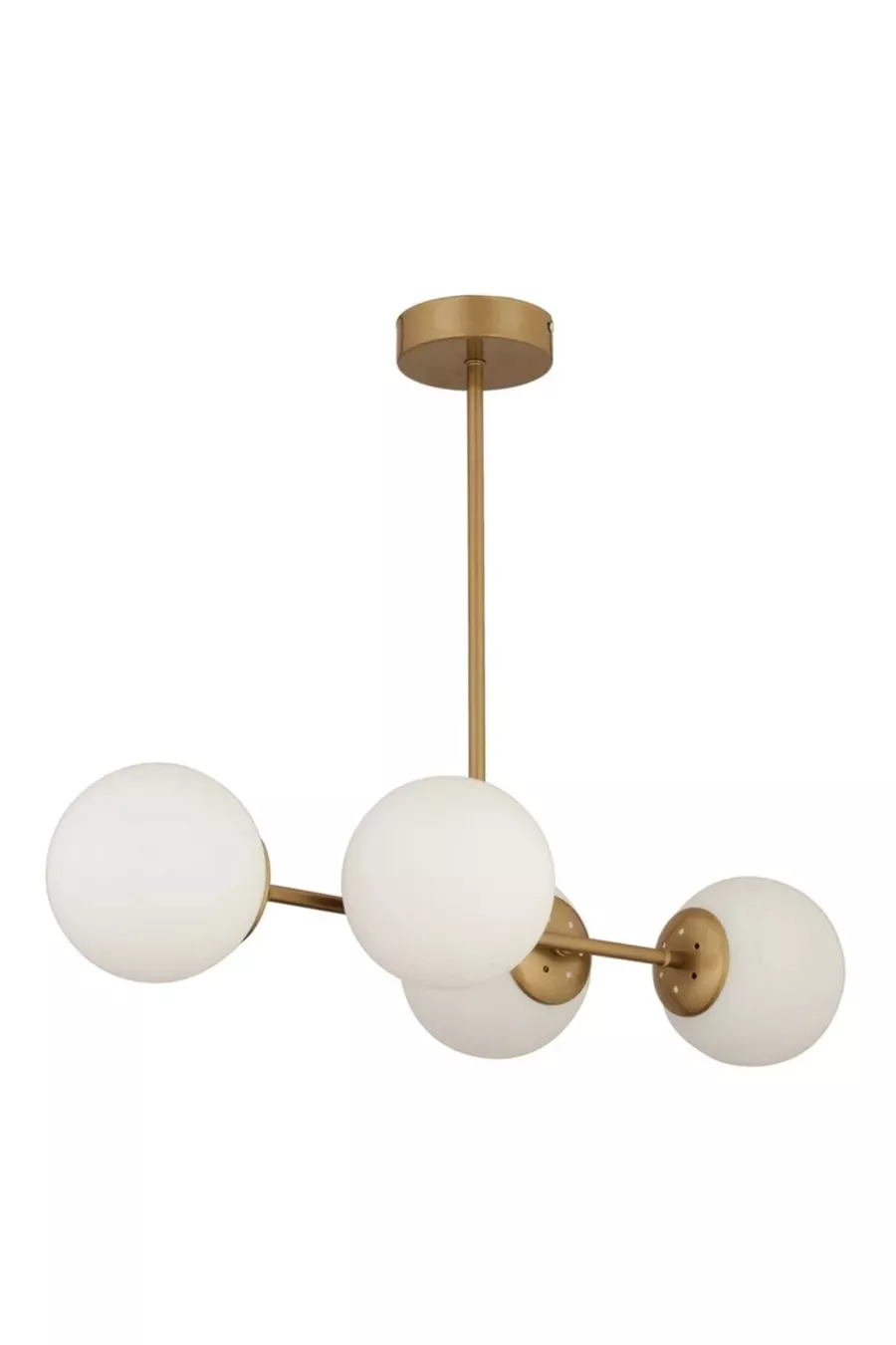 Lustre de salle à manger moderne patiné à 4 lampes pour chambre à coucher et salon