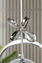 Suspension LED moderne Clasy modèle en métal avec revêtement chromé, 3 couleurs, pour salon, cuisine, séjour et chambre