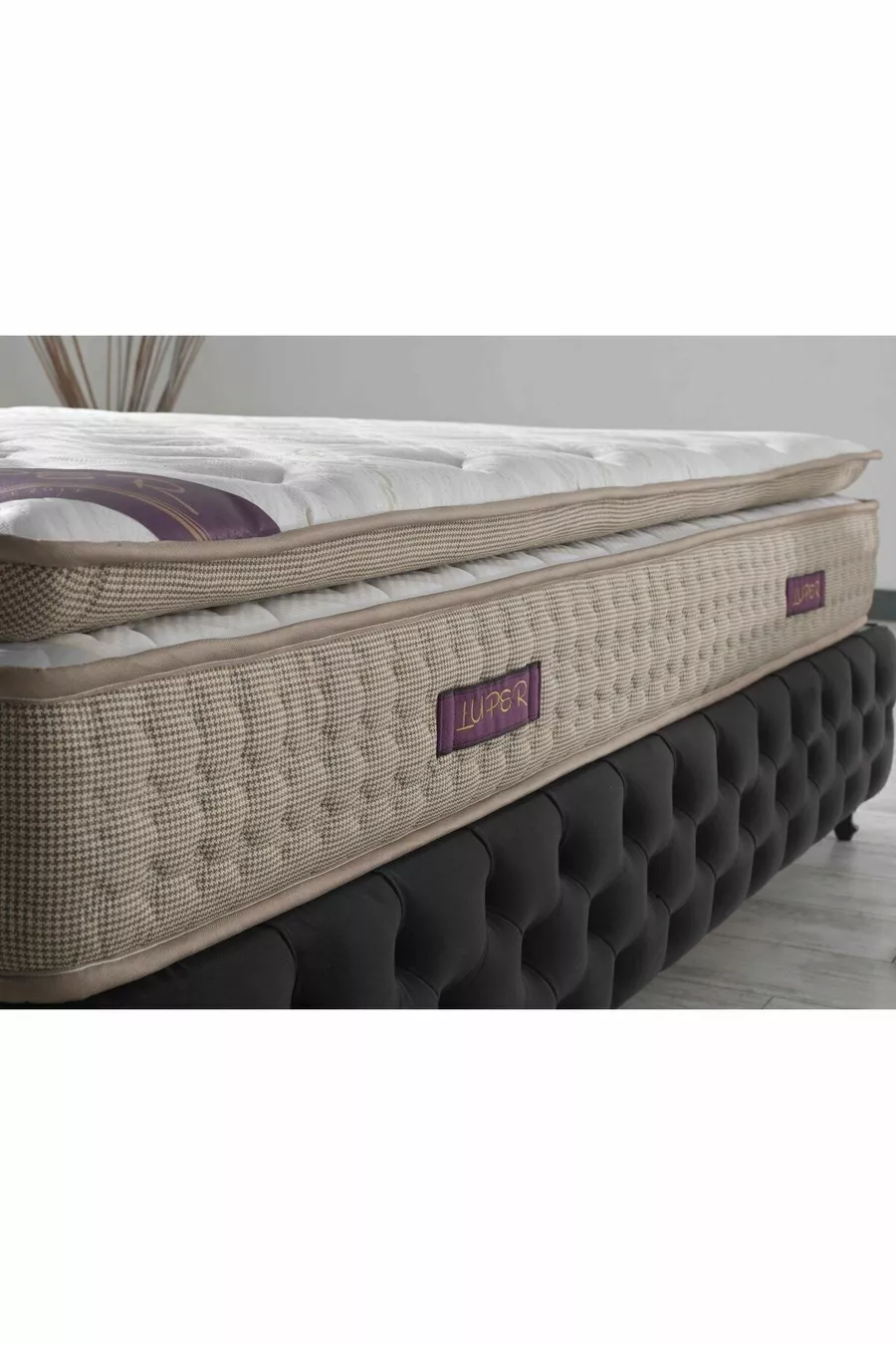 Matelas à ressorts Istanbul Luxuria Roll Pack ultra orthopédique avec coussin et soutien lombaire et dorsal