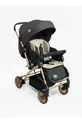 Aqua Poussette Double Sens Bébé Sac Berceau Ensemble Offre Anthracite