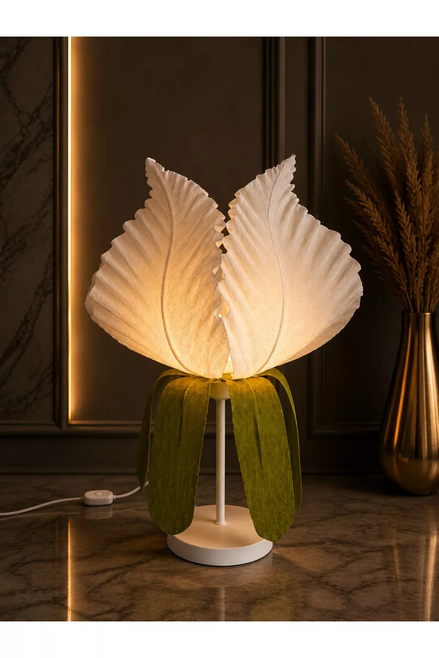 Lampe de chevet Ivory Bloom