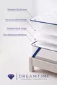 Protège-matelas Premium en coton avec rembourrage | Matelas imperméable à coins élastiqués capitonné diamant