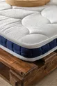 Matelas avec coussin en mousse à plumes d'oiseau, entièrement orthopédique, 8 cm (±1 cm)