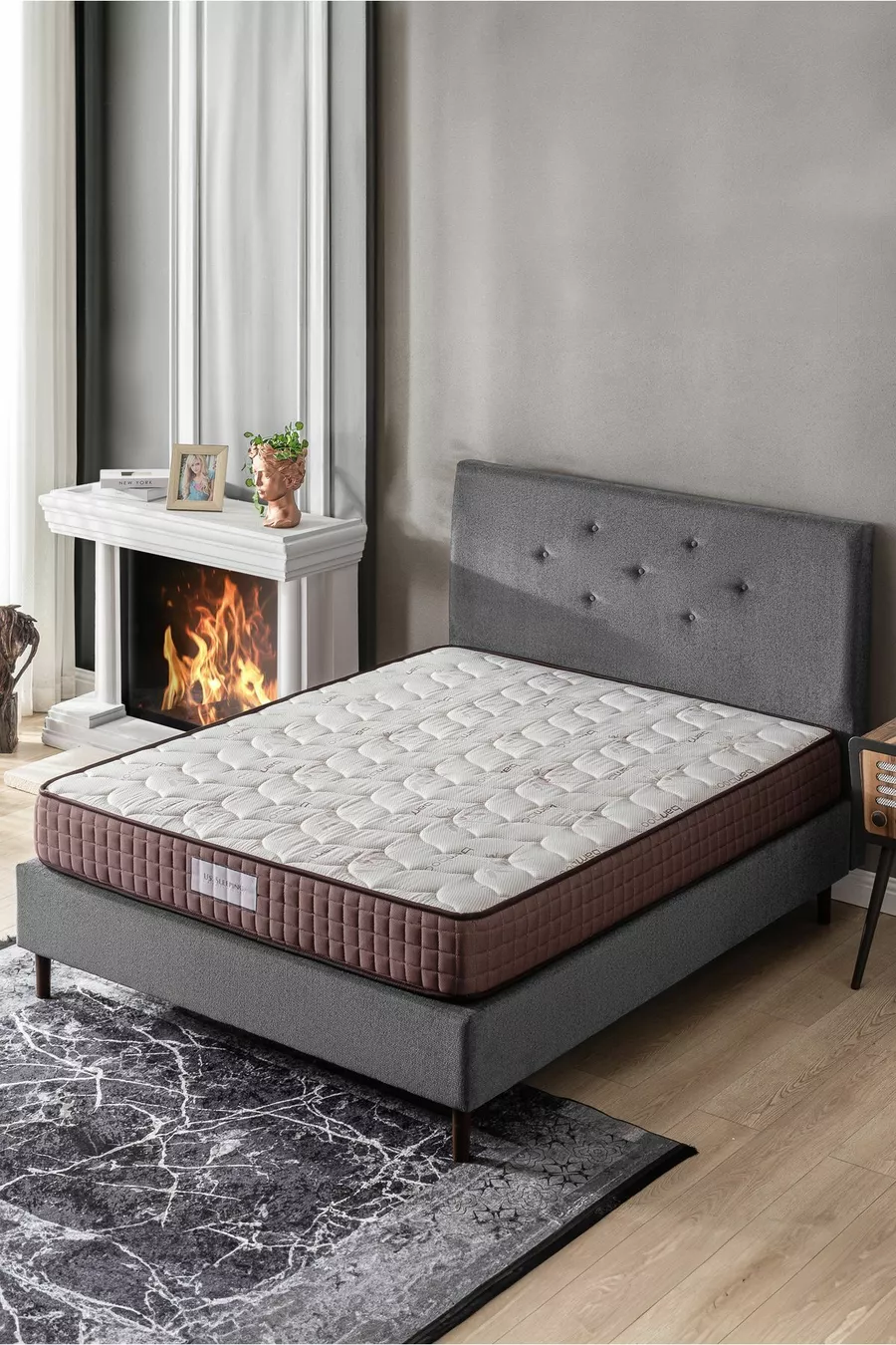 Matelas à ressorts orthopédique complet Bamboo Classic  cm (±1 cm)