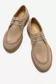 Chaussures Quotidiennes Pour Hommes En Cuir Véritable Avec Semelle Eva Suède Sable