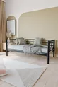 Lit superposé en métal premium Mix  compatible avec matelas Noir, lit superposé détachable