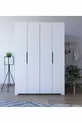 Armoire Monza 4 portes blanche  cm ,  cm