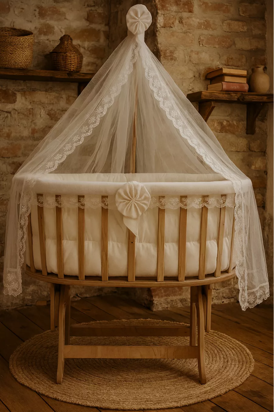 Berceau à panier d'Amed (LIT INCLUS) 0-2 ans