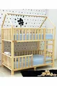 Lit superposé Montessori en bois avec toit Markaawm