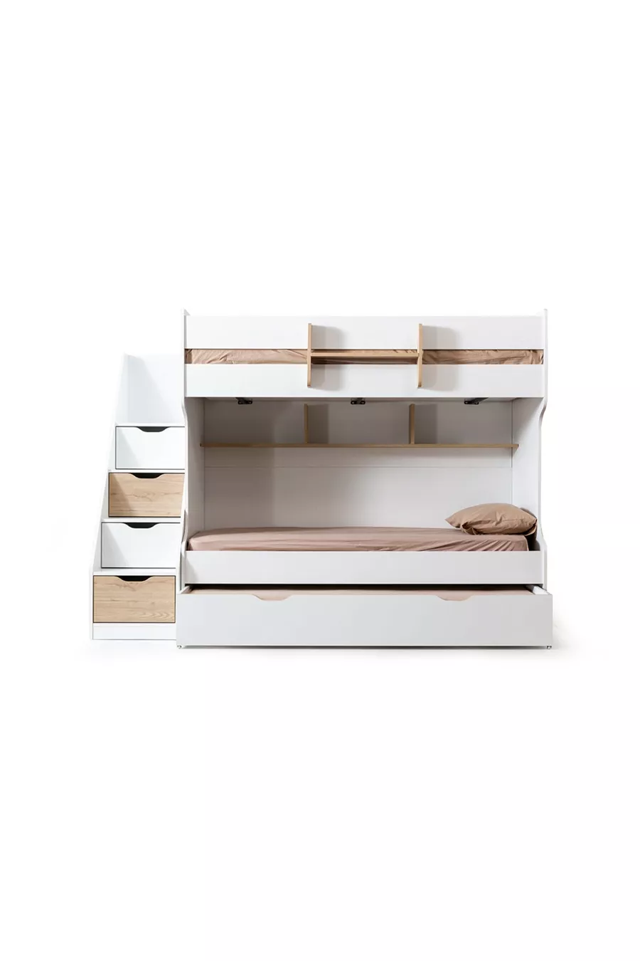 Lits superposés Bianca Compact avec échelle