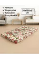 Matelas en mousse CM, matelas au sol, coussin de sol pour balcon, chantier, caravane, matelas d'urgence - ROSE ANGLAISE