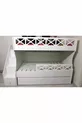 Lit superposé pour enfants modèle à motif blanc