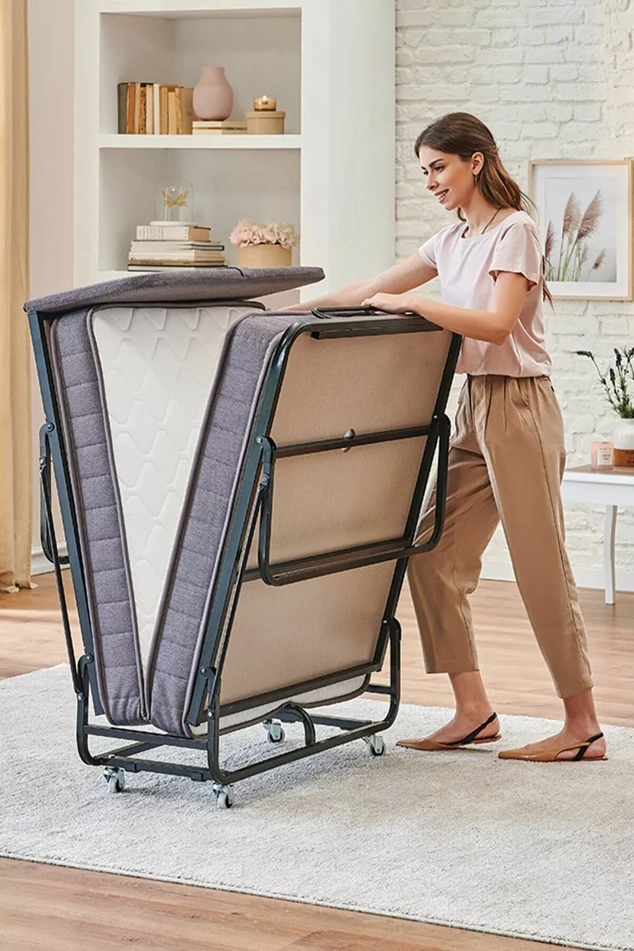 Lit pliant Flexbed-Sommier Lit simple Cm
