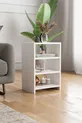 Table de chevet à 4 étagères, table de chevet pour chambre à coucher, table de chevet avec compartiments, table de chevet de chevet